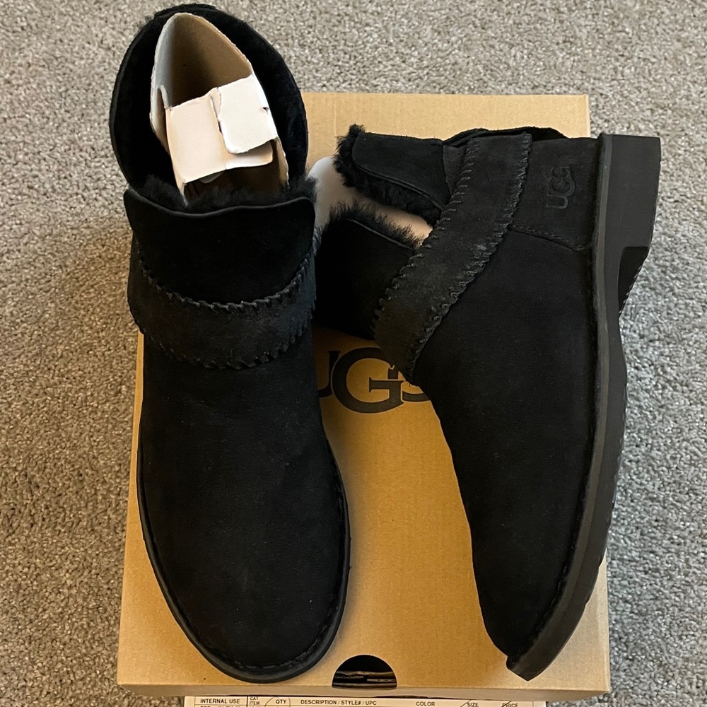 UGG black boots mules combo